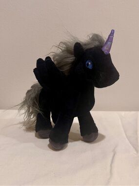 Neopets | Shadow Uni Plushie — Vintage 2006